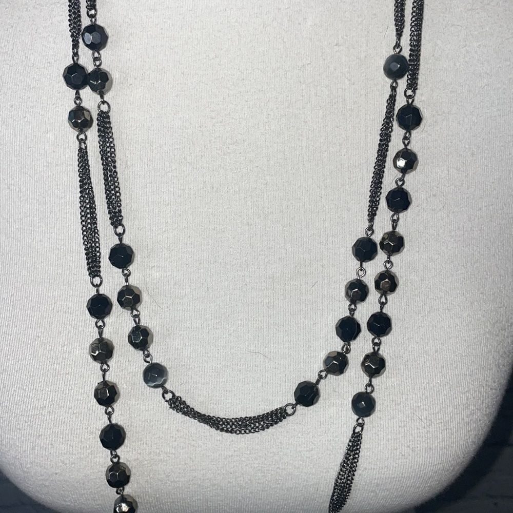 Express Long Layered Necklace - Picture 2 of 5